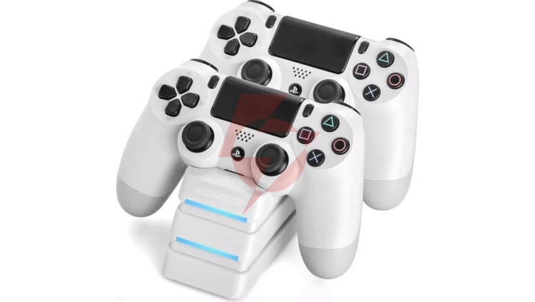 Stacja ładująca do padów Playstation PS4 biała SnakeByte
