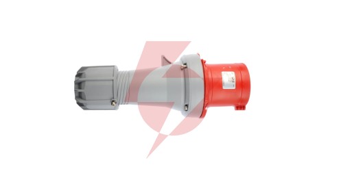 Wtyczka przenośna 63A 5P 400V czerwona IP44 POWER TWIST 0351-6