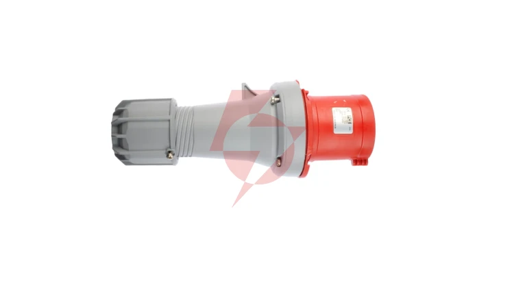 Wtyczka przenośna 63A 5P 400V czerwona IP44 POWER TWIST 0351-6