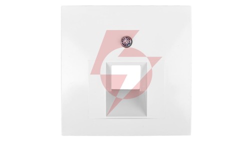 Berker/B.Kwadrat Element centralny gniazda przyłączeniowego 1xUAE kremowy 5314078982