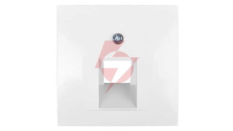 Berker/B.Kwadrat Element centralny gniazda przyłączeniowego 1xUAE kremowy 5314078982