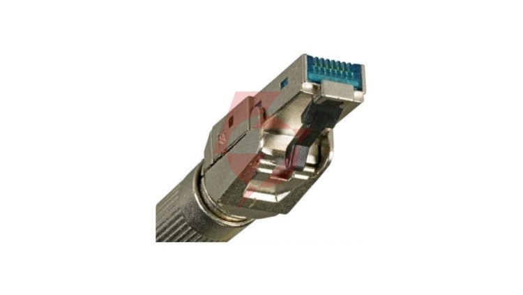 Wtyk beznarzędziowy RJ45 STP Cat8 samozaciskowy