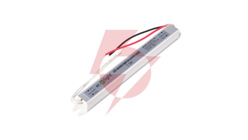 Zasilacz LED meblowy ultra slim IP20 18W 12V 1,5A 170 x 18 x 17 mm EC79772