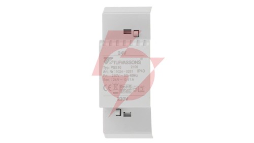 Transformator 1-fazowy modułowy bezpieczeństwa PSS 10T 230/ 24V 0,42A, na szynę DIN, IP40, Ta 40, 16024-0251