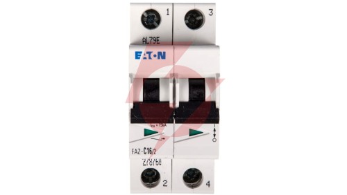 Wyłącznik nadprądowy 2P C 16A 15kA AC FAZ C16/2 278760
