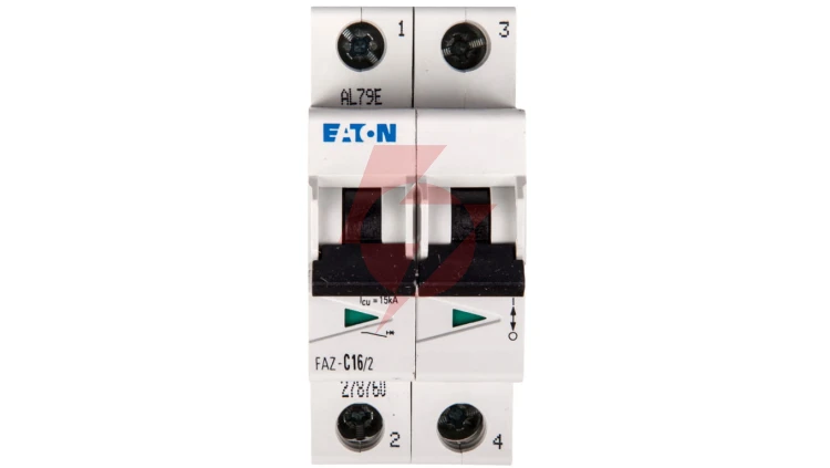 Wyłącznik nadprądowy 2P C 16A 15kA AC FAZ C16/2 278760