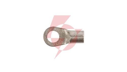 Końcówka oczkowa nieizolowana 10mm2/M6 cynowana KB10F6 (100szt.)