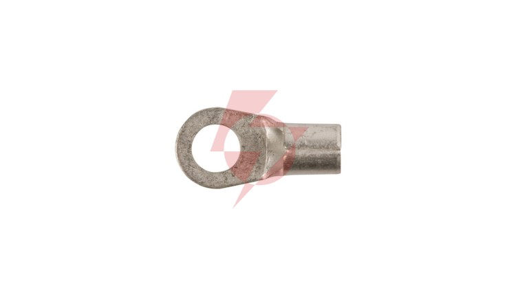 Końcówka oczkowa nieizolowana 10mm2/M6 cynowana KB10F6 (100szt.)