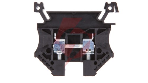 Złączka szynowa 2-przewodowa 4mm2 czarna EURO 43409BK