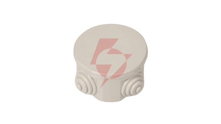 Puszka natynkowa 65x35mm tworzywo IP44 szara OL20001