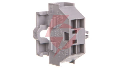 Złączka 4-przewodowa 1,5mm2 szara z mocowaniem śrubowym 260-331 /50szt./