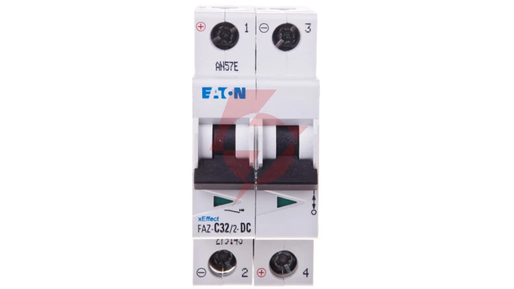 Wyłącznik nadprądowy 2P C 32A 15kA DC FAZ C32/2-DC 279143