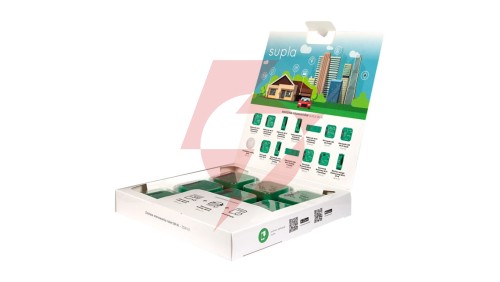 SUPLA Zestaw do sterowania rolet ( 6szt. SRW-01 i brama WI-FI SBW-01) ZSW-01 SPL10000023