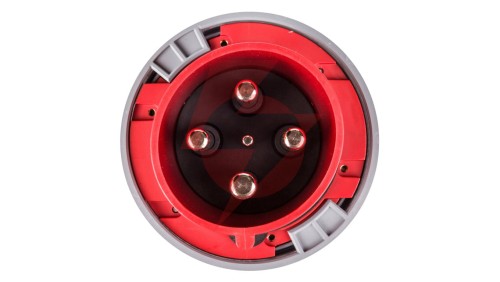 Wtyczka przenośna 125A 4P 400V czerwona IP67 POWER TWIST 044-6