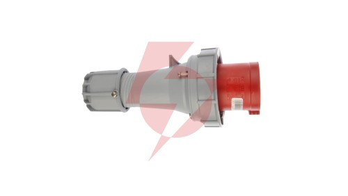 Wtyczka przenośna 63A 5P 400V czerwona IP67 POWER TWIST 035-6