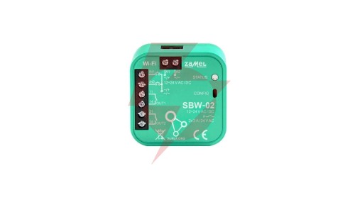 SUPLA Sterownik Bramowy WIFI 2-kanałowy TYP SBW-02 SPL10000019