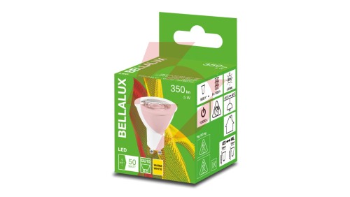Żarówka LED BELLALUX PAR16 50 GU10 4,5W 350lm 2700K 827 36st. 4058075483453