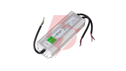 Zasilacz LED hermetyczny IP67 250W 12V 20,83A 245 x 76 x 40 mm EC79612