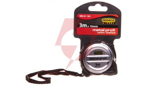 Miara zwijana 3 m x 16 mm Metal Profi Modeco Expert MN-81-183 /1 szt./