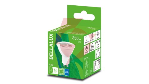 Żarówka LED BELLALUX PAR16 50 GU10 4,5W 350lm 4000K 840 36st. 4058075483484