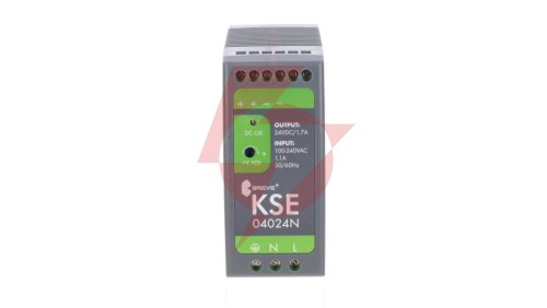 Zasilacz impulsowy KSE 04024P 230/ 24VDC 1,7A 40W na szynę DIN, Uzas: 85-264VACVAC, Ta70, 18924-9983
