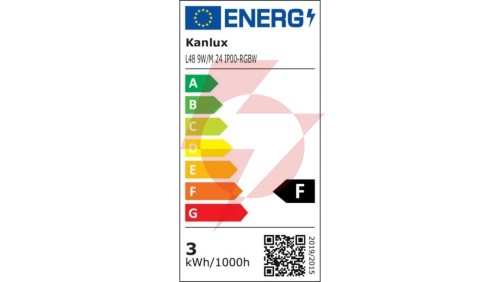 Taśma LED 24V L48 9W/M 24 IP00-RGBW RGB + 4000(W) max 600lm/m rolka 5mb 3 lata Gwarancji 33318