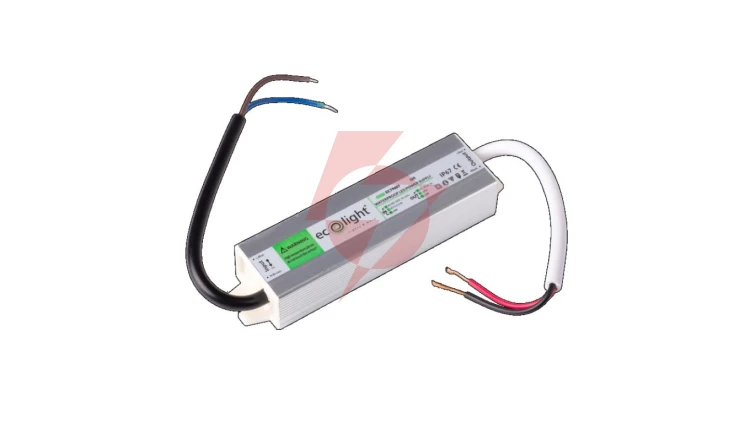 Zasilacz LED hermetyczny IP67 15W 12V 1,25A 120 x 30 x 20 mm EC79607