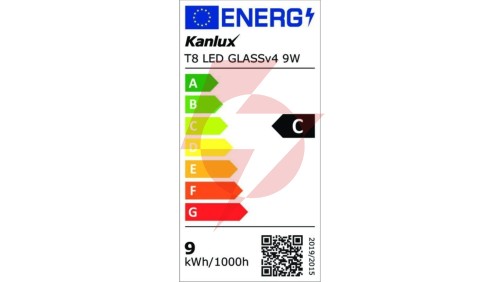 Świetlówka LED T8 G13 602mm GLASSv4 9W-NW 1440lm 4000K barwa neutralna 3 lata Gwar. 33210