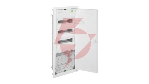 Rozdzielnica modułowa MSF TWIN RP 3x12 (PE+N) + 1x12 podtynkowa multimedialna IK05 IP30 2015-03
