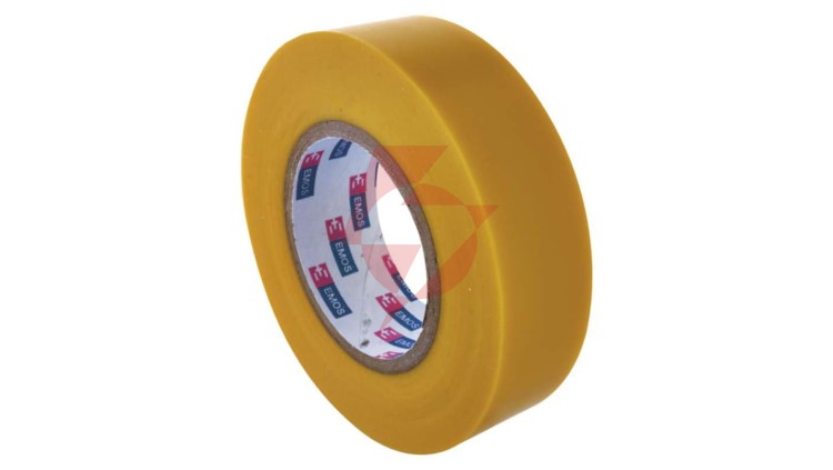 Taśma izolacyjna PVC 19mm / 20m żółta F61926