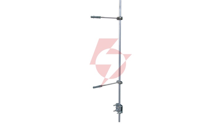 Iglica odgromowa H=1m aluminiowa KM110AL