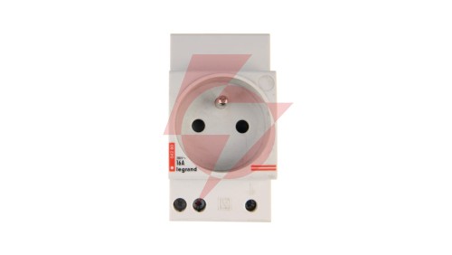 Gniazdo modułowe 2P+Z 10/16A 250V na szynę G380 004280