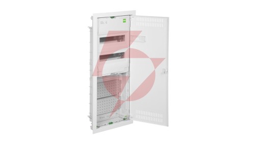 Rozdzielnica modułowa MSF TWIN RP 2x12 (N+PE) + 2x12 podtynkowa multimedialna IK05 IP30 2015-02