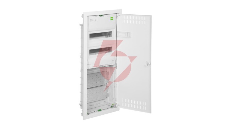 Rozdzielnica modułowa MSF TWIN RP 2x12 (N+PE) + 2x12 podtynkowa multimedialna IK05 IP30 2015-02