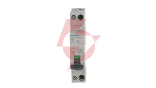 Przeciwpożarowy detektor iskrzenia z członem nadprądowym 2P B 16A 1 moduł 230V AFDD SENTRON 5SV6016-6KK16