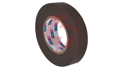Taśma izolacyjna PVC 19mm / 20m brązowa F61927