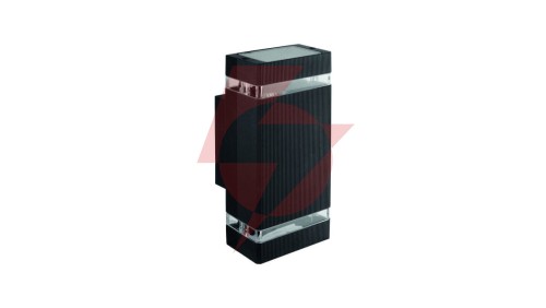 Oprawa elewacyjna OE-3C 2xGU10 IP54 230V CZARNA EC79034