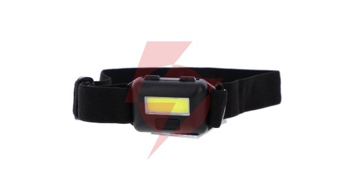 Latarka czołowa LED COB 1W 110 lm 15m 3× AAA P3538 /12szt./