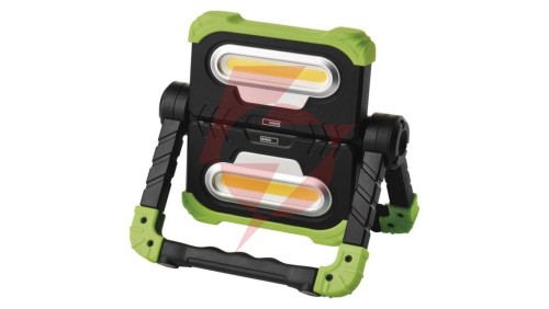 Projektor LED 2x COB 2000lm z funkcją powerbank 8000 mAh ładowalny P4536