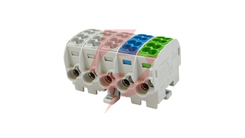 Blok rozdzielczy - odgałęźny Al/Cu SCB 25-5X (80150) SIMBLOCK sza/nie/zie 81500020