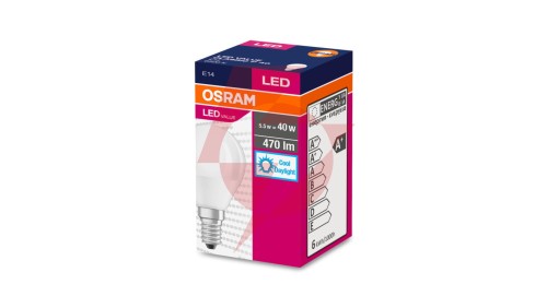 Żarówka LED VALUE CLASSIC P 40 E14 4,9W 470lm 6500K 865 FR non-dim 4058075127630