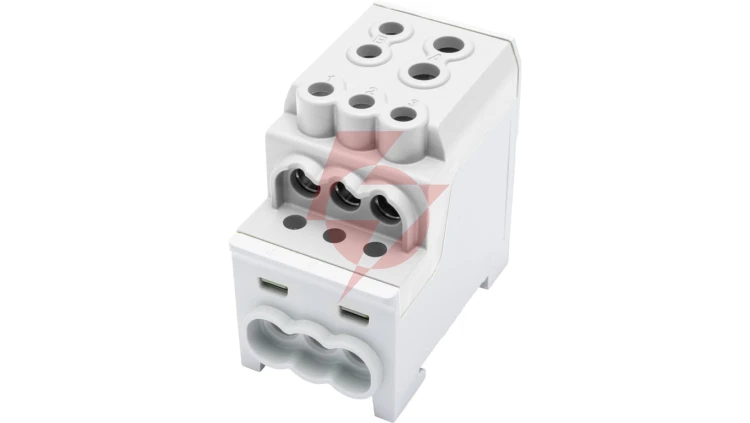 Blok rozdzielczy - dystrybucyjny Al/Cu SDB 200 (80030) SIMBLOCK szary 81602002