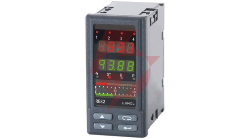 Programowalny regulator temperatury wyjście 1 przekaźnikowe wyjście 2 przekaźnikowe wyjście 24V DC zasilanie 85-253VAC/DC