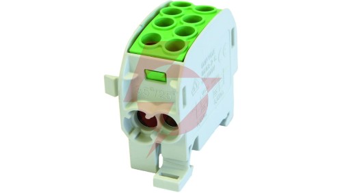 Blok rozdzielczy - odgałęźny Al/Cu SCB 35 (80210) SIMBLOCK zielony 81502005