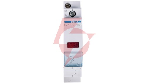 Lampka modułowa 1-fazowa czerwona 230V AC SVN122