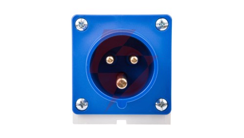 Wtyczka odbiornikowa 16A 3P 230V niebieska IP44 513-6