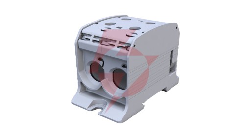 Złączka szynowa gwintowa Al/Cu STB 95-2 (87520) SIMBLOCK szary 81102002