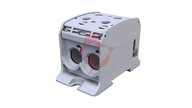 Złączka szynowa gwintowa Al/Cu STB 95-2 (87520) SIMBLOCK szary 81102002