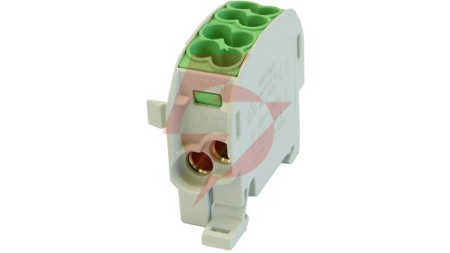 Blok rozdzielczy - odgałęźny Al/Cu SCB 25 (80110) SIMBLOCK zielony 81501005