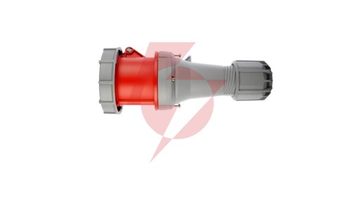 Gniazdo przenośne 63A 5P 400V czerwony IP67 POWER TWIST 235-6